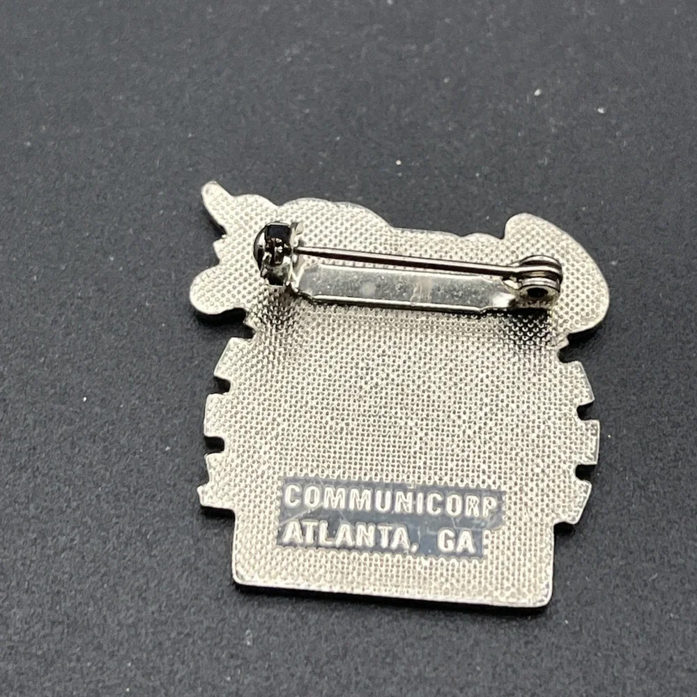 Vintage Coca-Cola Coke Los Angeles Rams Helmet NFL Football Lapel‎ Hat Pin